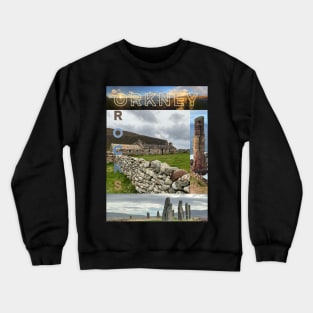 Orkney Rocks , roll with it. Crewneck Sweatshirt